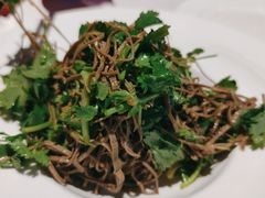 黑豆腐丝拌香椿苗-福海居烤鸭店(鸟巢店)