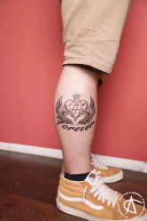 腿部-AC TATTOO 纹身