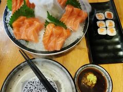 厚切深海三文鱼刺身-万岁寿司(万国店)