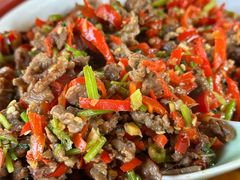 小炒黄牛肉-三宝别院·村宴