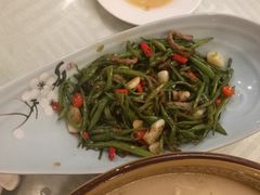 小炒扁豆丝-八珍饺子·烤鸭·家常菜