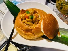 椰香咖喱面包鸡-梧桐Plus·创意京·川料理(万象城店)