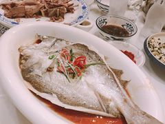 清蒸鲈鱼-宁夏国强手抓羊肉·清真菜(未央路凤三店)