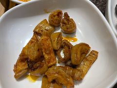 辣烤猪大肠-正苑26年海鲜烤肉•牛尾汤汤饭(东港店)