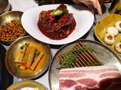 -草家酱蟹炭火烤肉店(珲春南路一店)