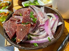 黑椒牛肉粒-胖记烤肉(江汉路店)