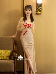 点击看大图 -艾拉·女王婚纱礼服馆