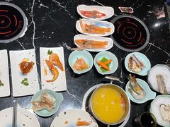 花胶锅底-淡尾·海鲜自助概念餐厅(虹桥南丰城店)