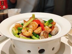 私房基围虾啫芦笋-南棠馆粤菜坊(群光店)