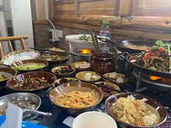 自助取餐区-张关合渣(航空大道店)