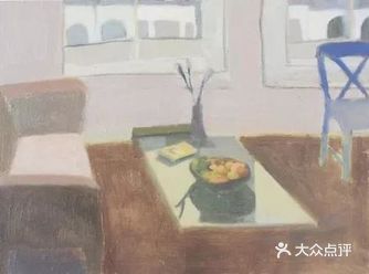 这组一见钟情的屋子画中，弥漫着一种柔和的情绪