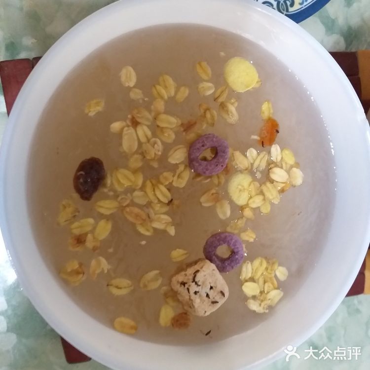 自制水果坚果冰粉