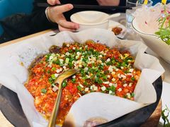 铁板包浆豆腐-周三的情书花园餐厅(江北店)