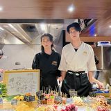 上海也太快乐啦！吃饭还可以看帅哥！