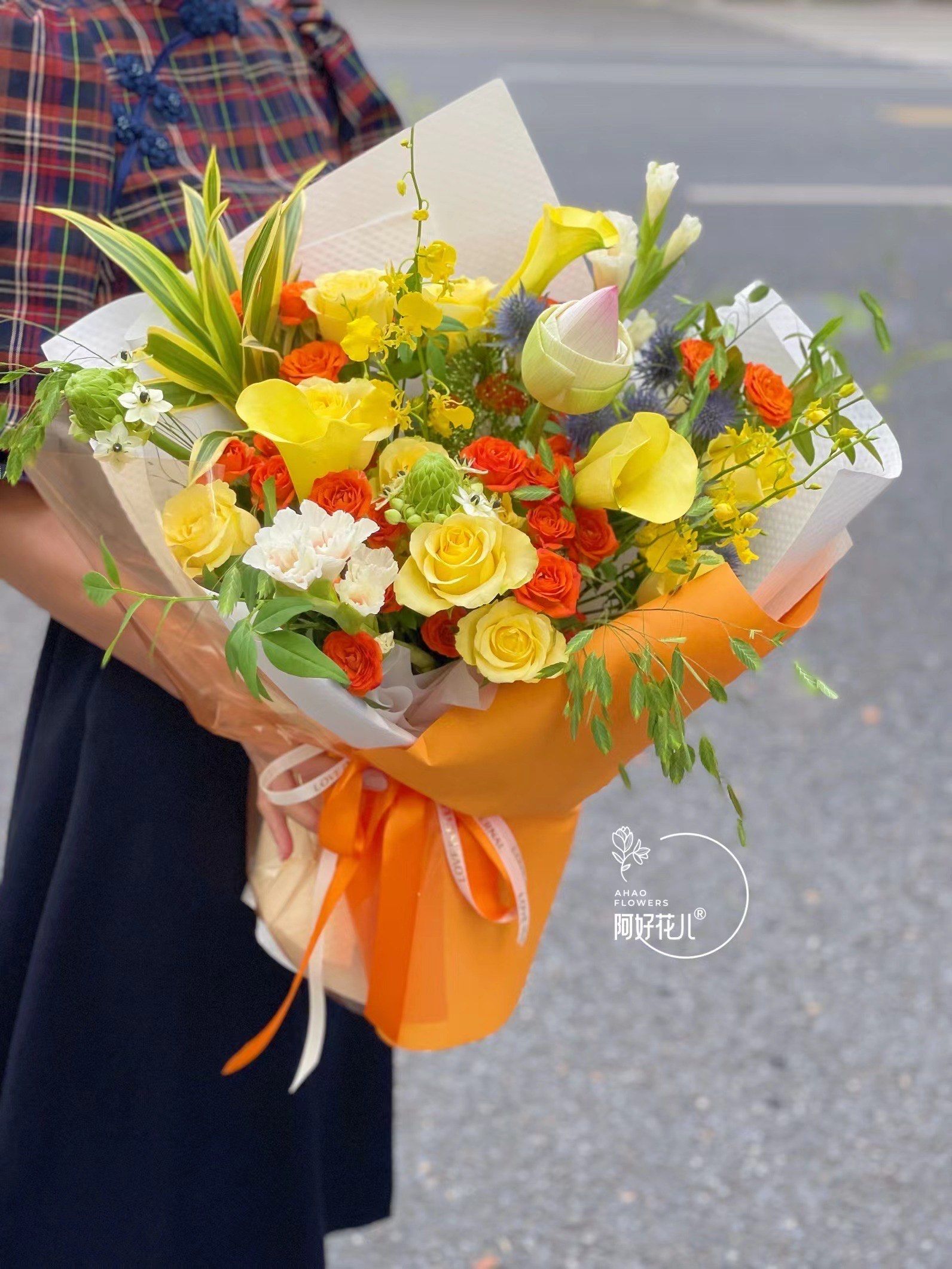 毕业季花束