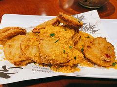 金沙藕饼-姜君·千岛湖鱼头馆(浦东大道店)