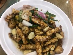 沙姜脆肉鲩鱼腩脆肉鲩鱼片-红日饭店(裕隆三路店)