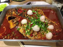 荔枝香辣清江鱼-鱼酷活鱼烤鱼(梅江印象城店)