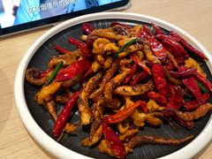 老干妈煸鱿鱼-吕氏疙瘩汤·新鲁菜(日照万象汇店)