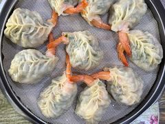精品大虾猪肉韭菜大馅-小叶大馅饺子城