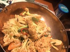 干锅花菜-绿茶餐厅(布吉万象汇店)