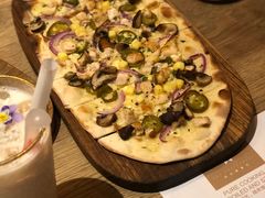 阿尔萨斯烤饼墨西哥烤鸡口味-张爱施法式西餐厅(汉街店)