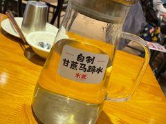 自制甘蔗马蹄水-东就鸭饭店·古早海南菜(友谊南海城店)