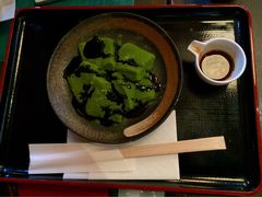 抹茶わらび餅-中村藤吉(本店)