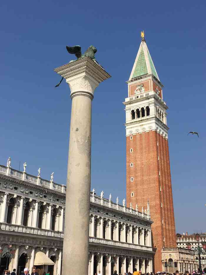 圣马可时钟塔-"18,威尼斯圣马可时钟塔来到意大利乘船.