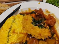 炸玉米片南瓜咖喱蛋包饭-池奈·咖喱蛋包饭(熙地港店)