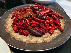 香辣鲍鱼炒年糕-民国红公馆(老门东店)