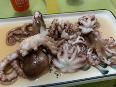 白灼八爪鱼-阿华海鲜饭店(山河路店)
