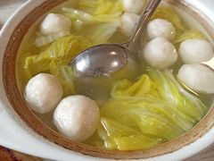 鱼丸粉丝白菜汤-老北京馅饼粥(西单店)