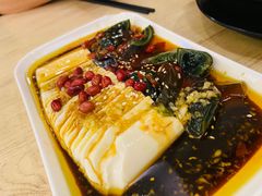 双椒皮蛋豆腐-穆桂英美食(南禅寺店)