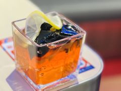 焦糖双色冰粉-鱼酷活鱼烤鱼(恒隆广场店)