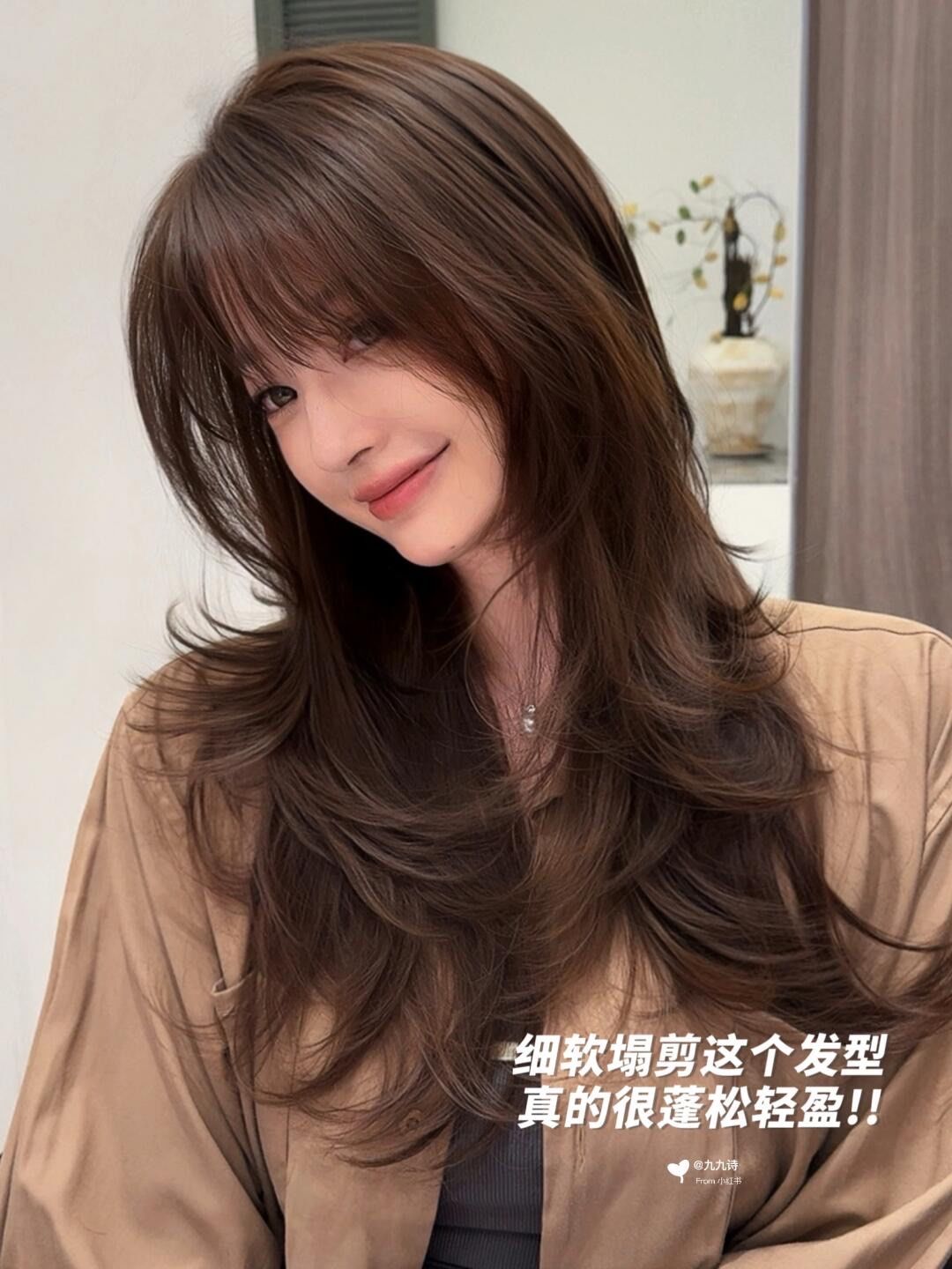 巨蓬松显脸小发型