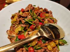 28秒爆炒黄牛肉-望湘园·洞庭渔宴(浦江欢乐颂店)