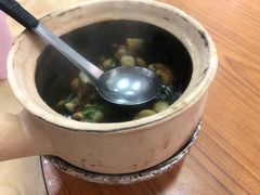 -长城砂煲田鸡粥