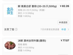 -盒马X会员店(王府井奥莱UP TOWN店)