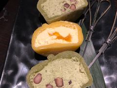 抹茶和芒果麻薯-笑福亭料理小馆(解放碑店)