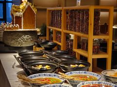 自助调料区-莲·中餐厅(成都首座万豪酒店)