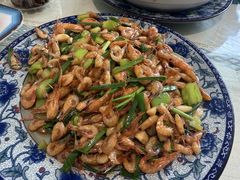 韭菜炒漓江虾-生态苑农庄(十里画廊遇龙河店)