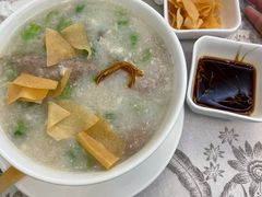 菜心粒拆鱼猪肝粥-香云轩·顺德菜(香云纱园林酒店店)