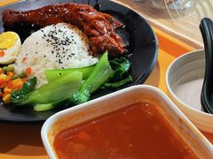葡式烤鸡饭-北大家园食堂