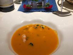 经典蔬菜浓汤配新鲜藜麦大虾-王品牛排(郑州大卫城店)