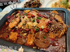 血旺燎鲈鱼-北李妈妈菜·海肠捞饭(开发区万达店)