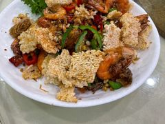 金蒜锅巴焗海虾-食为先(广园店)