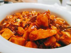 麻婆豆腐明虾球-二十四单 淮扬新味