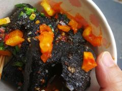 臭豆腐-鱿鱼爱上铁板