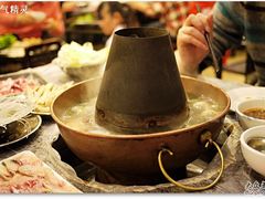 铜炉烧碳锅-月圆火锅(宁海东路二店)